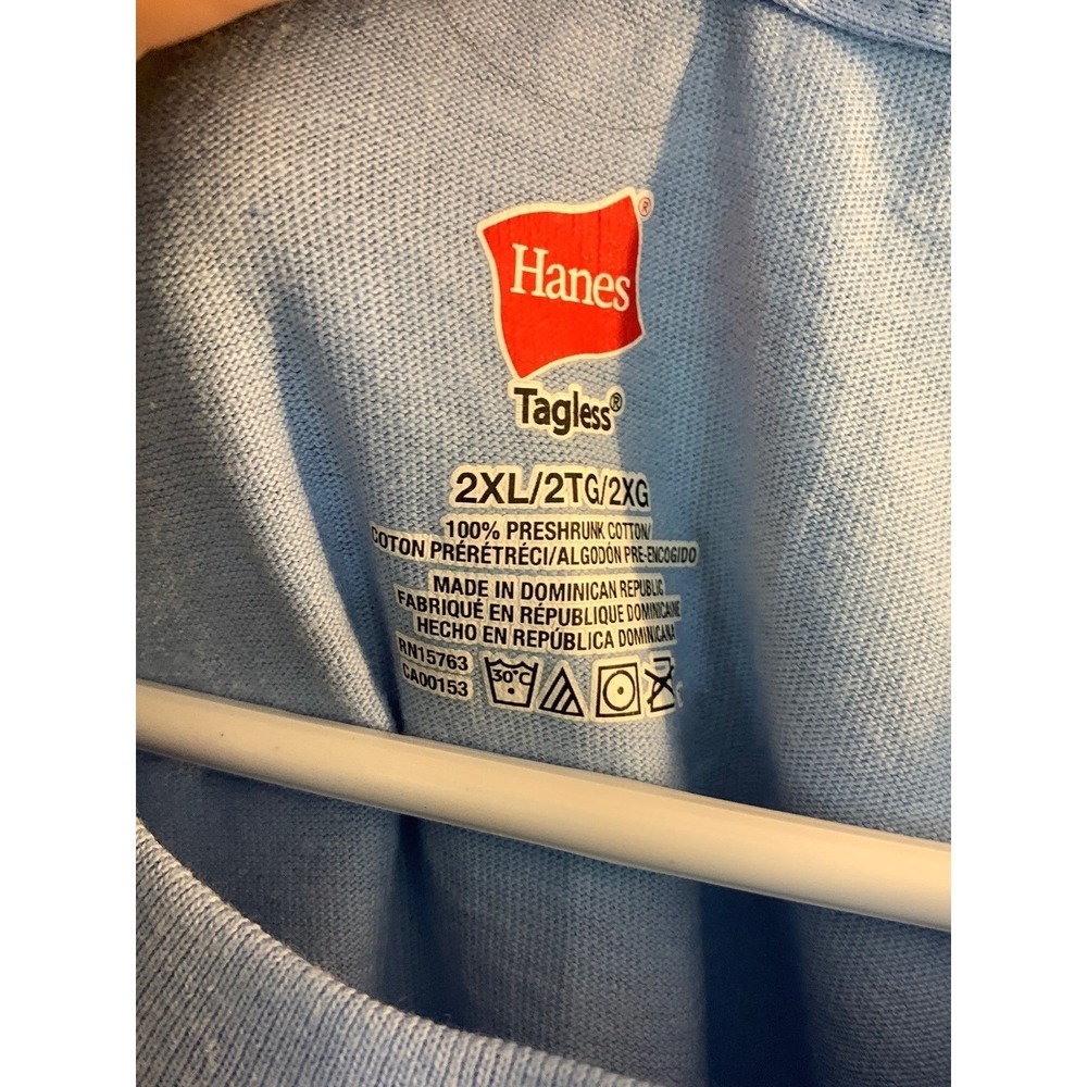 King of the Camper Graphic‎ T-Shirt Hanes Tagless 2XL Camping Tee - Picture 3 of 3